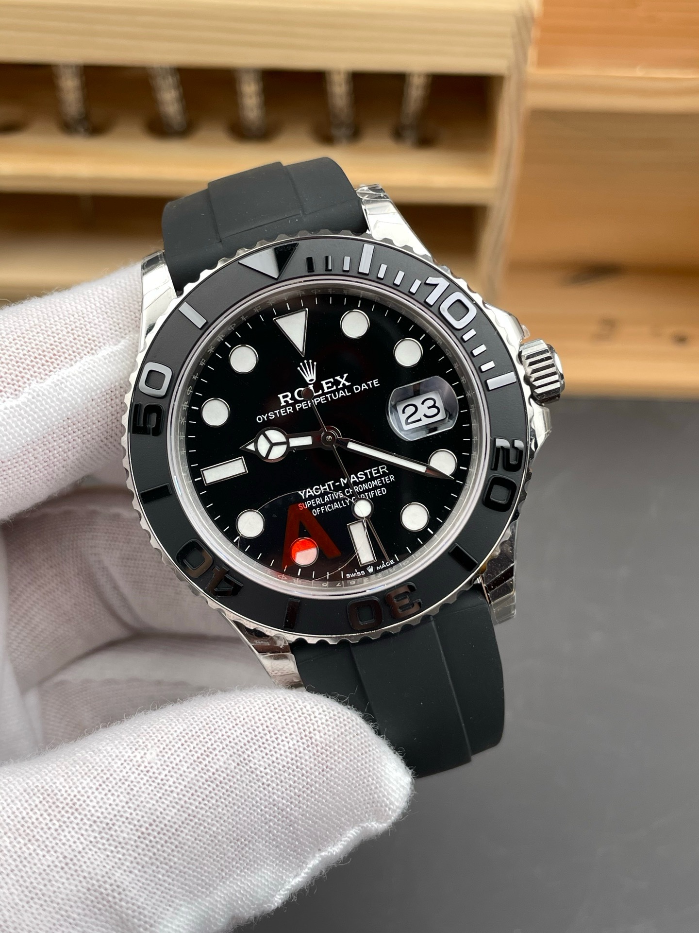 2026 new luxury stainless steel men's mechanical watch VS factory 3235 movement 300 meter waterproof