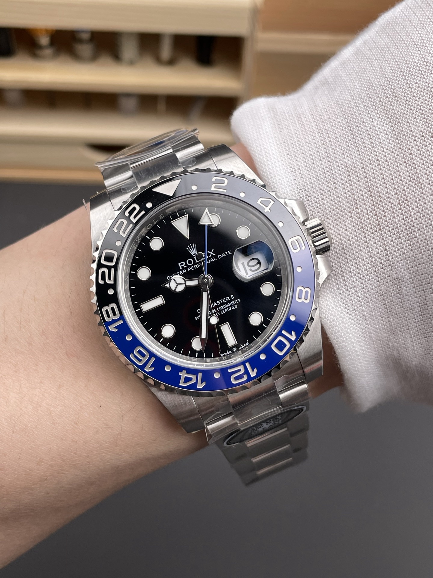 New V2 Century egg ring Greenwich T3285 movement 40mm904L refined steel men's automatic mechanical watch