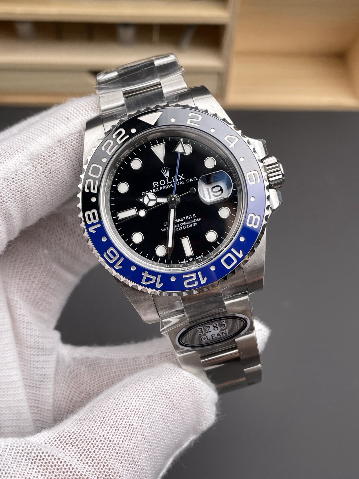 New V2 Century egg ring Greenwich T3285 movement 40mm904L refined steel men's automatic mechanical watch