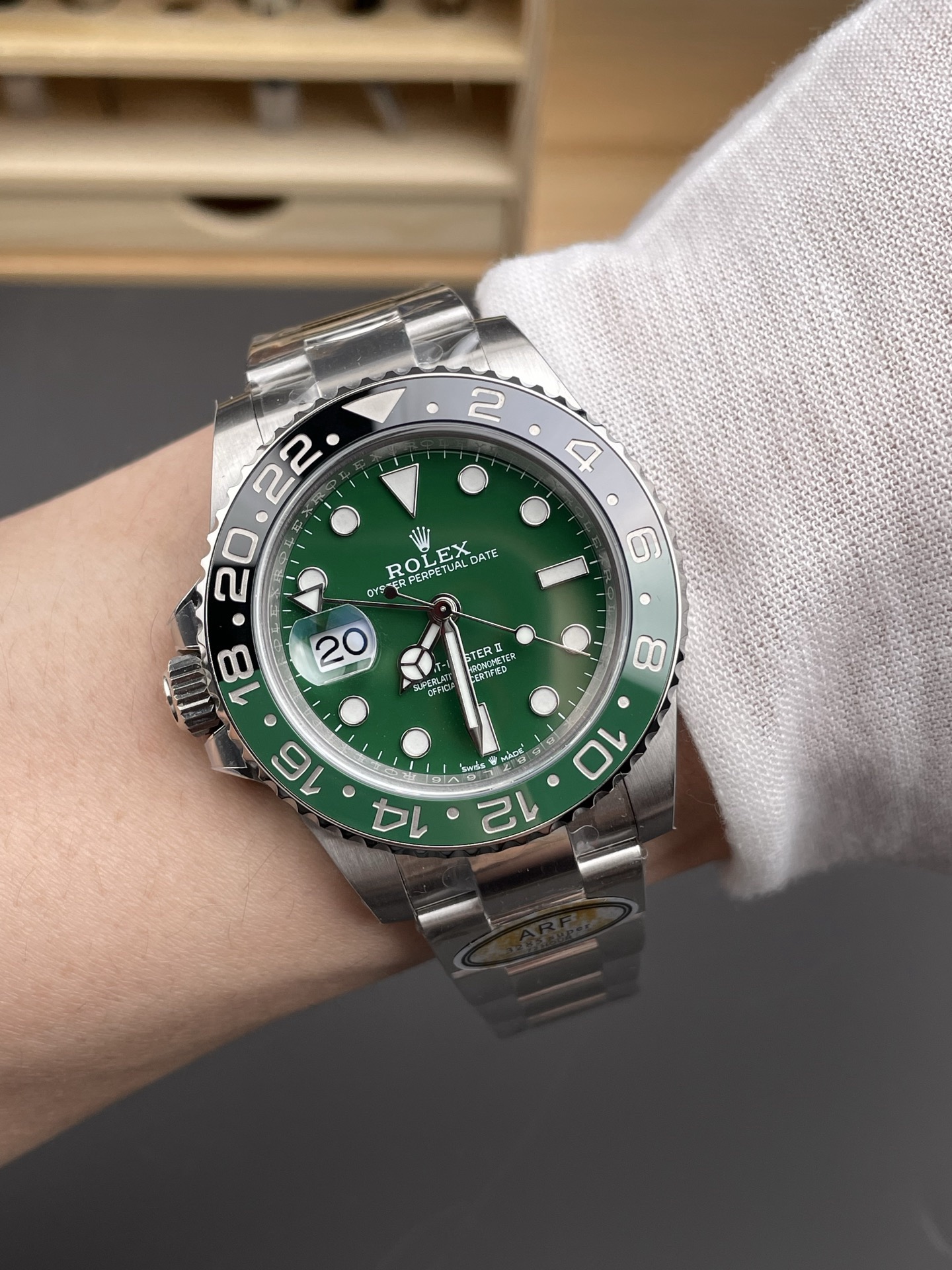 2026 New ARF Sprite Circle 40mm 3285 Movement 1:1 Super Clone Men's Automatic Mechanical Watch