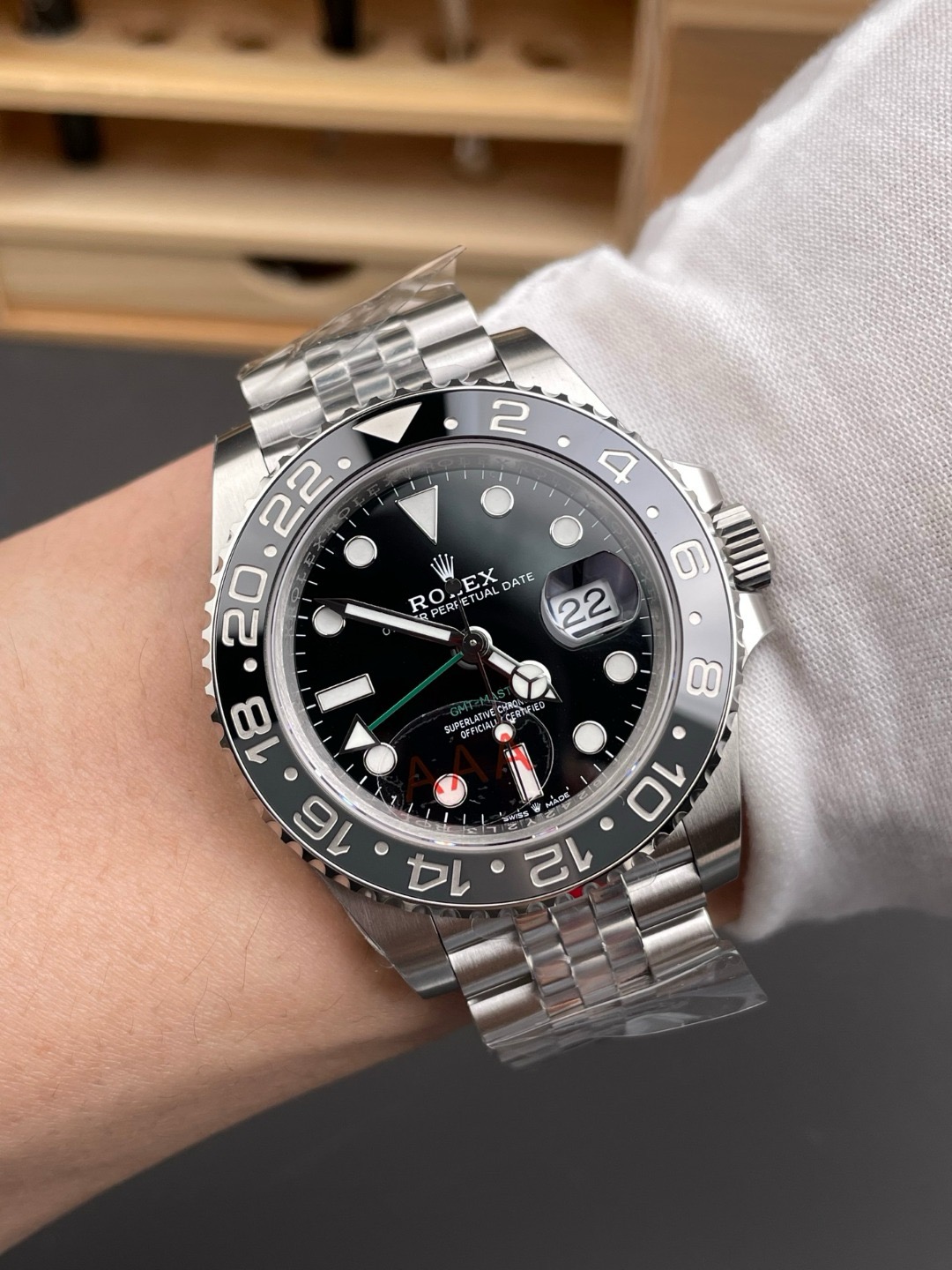 VS Latest Labor Greenwich Series GMT with Dandong 3285 Integrated Movement