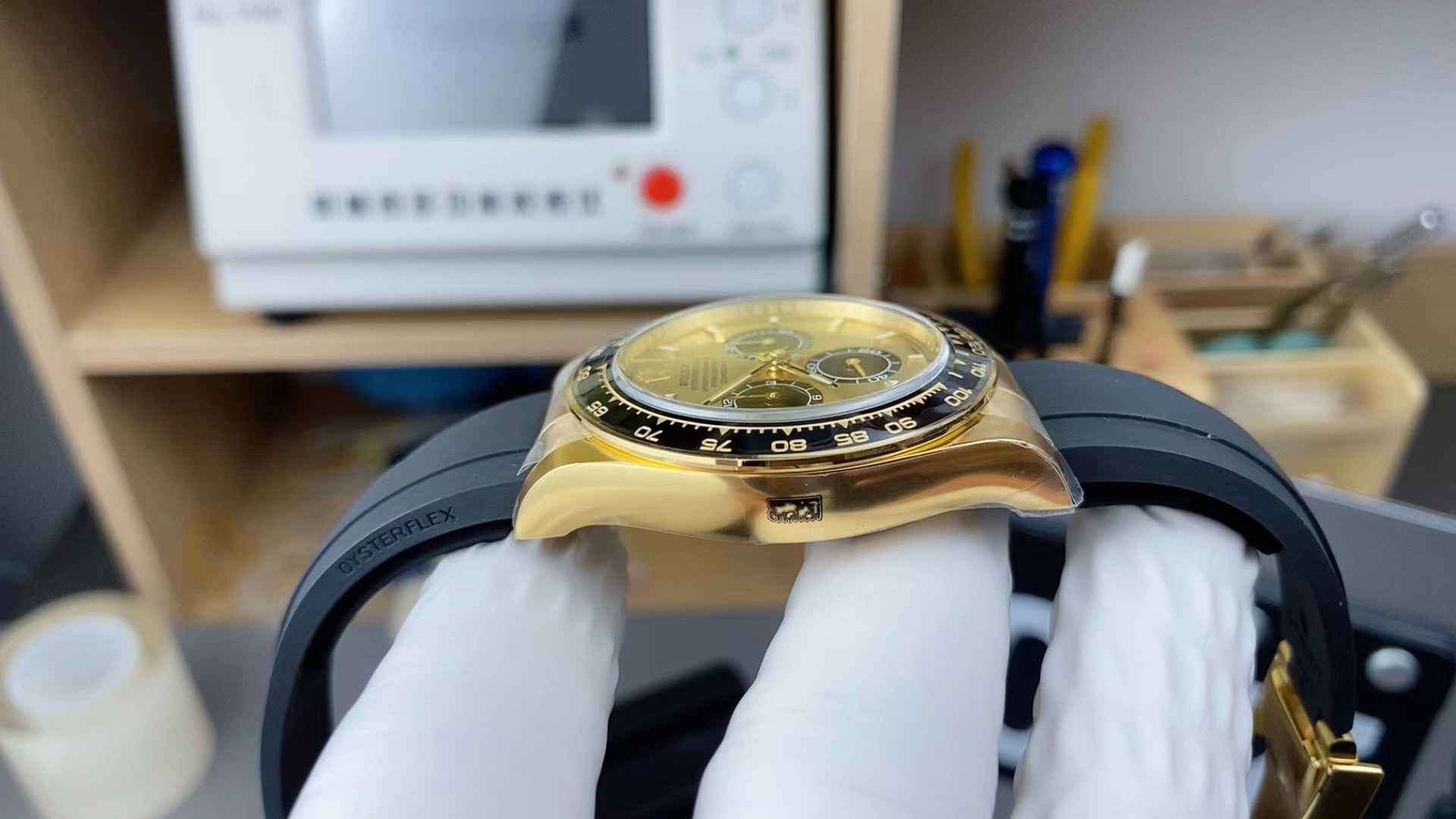 2026 new Rolex Yuwen Le Di Tong Na all-in-one machine 4131 high-quality luxury men's mechanical watch