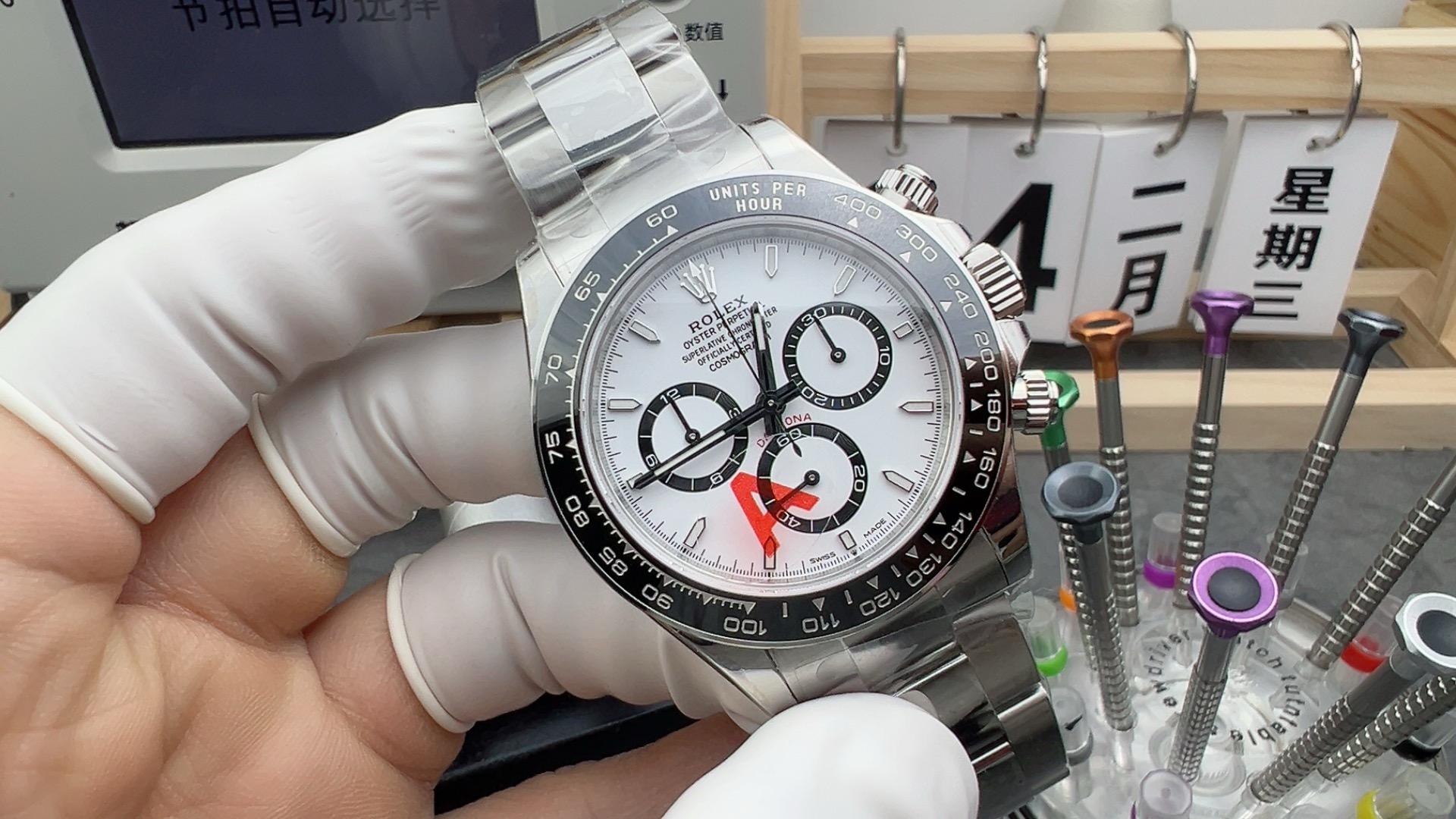 Rolex Daytona new 40mm 4131 movement top quality shipment photos