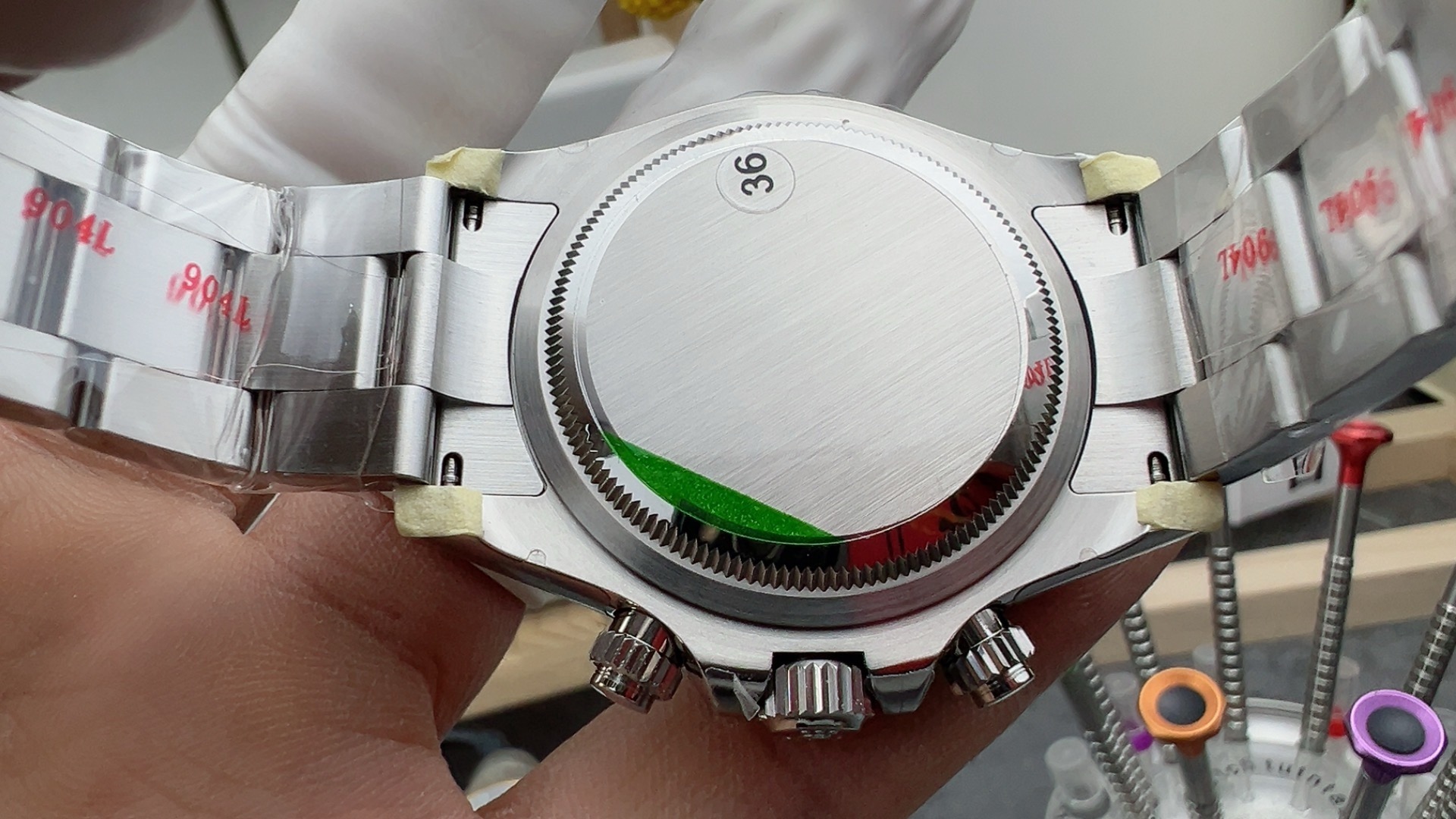 VS New Panda Di Brand New Dandong 4131 Movement 40mm Night Light Men's Luxury Automatic Mechanical Watch